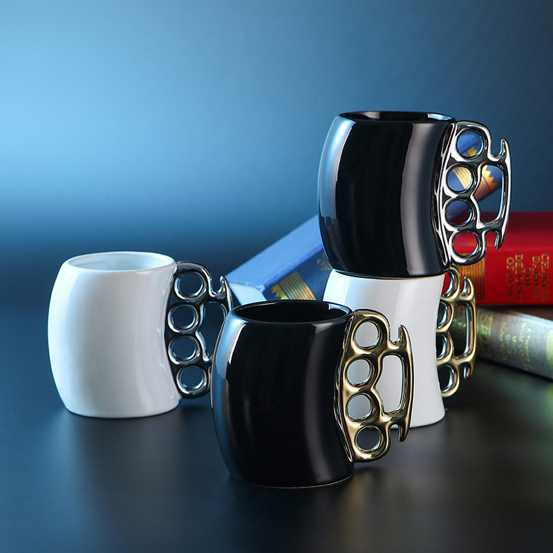 Luxe Ring Handle Ceramic Mug