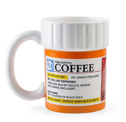 Prescription for Coffee Ceramic Mug
